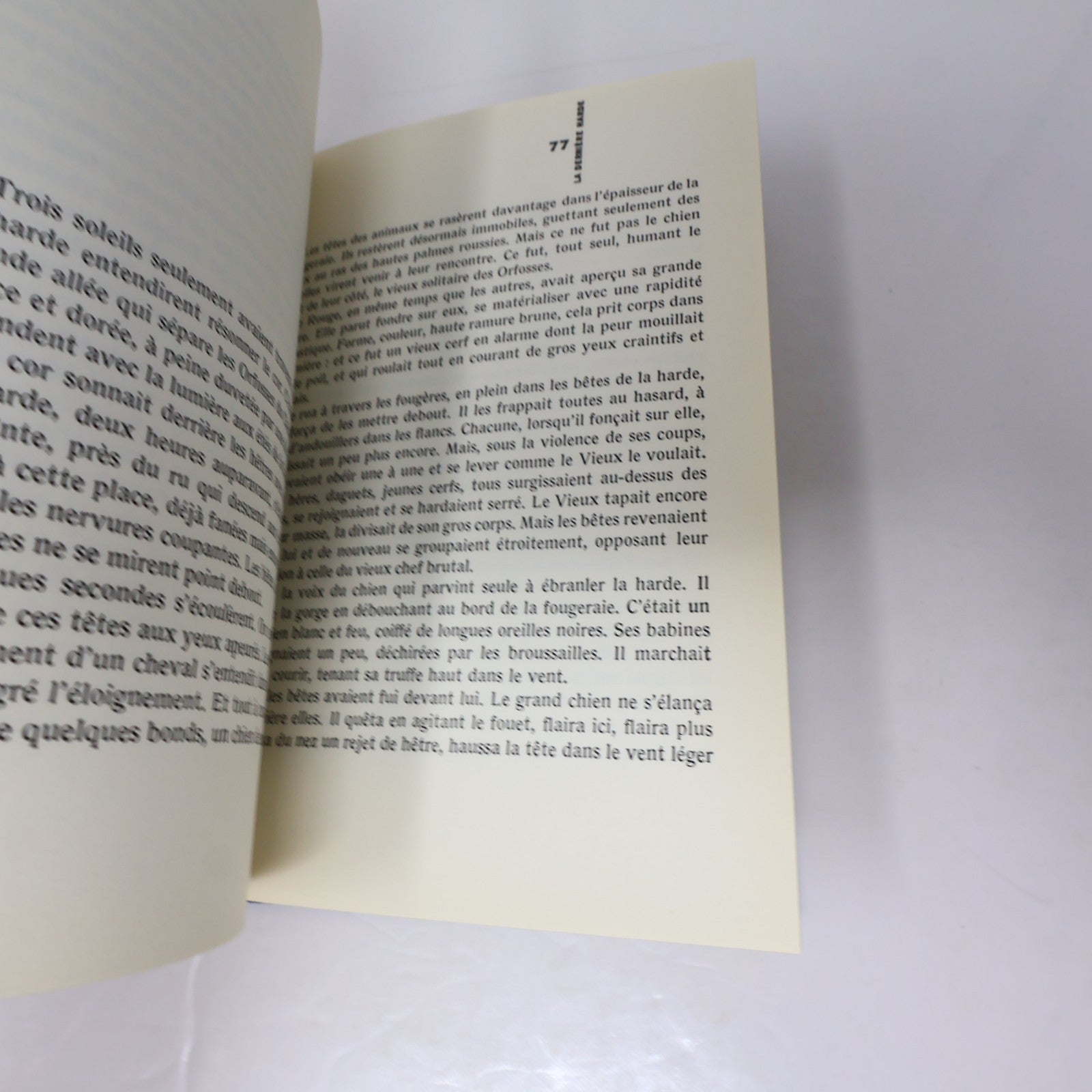 La Dernière Harde Maurice Genevoix Les Flammes Flammarion 1958 HC Numéroté Livre