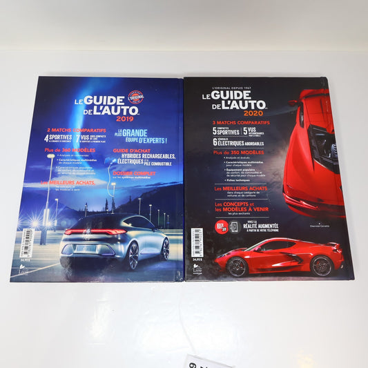 Guide de l'Auto 2019/2020 Lot 2 Livres Gélinas/Lachapelle Transports Automobile