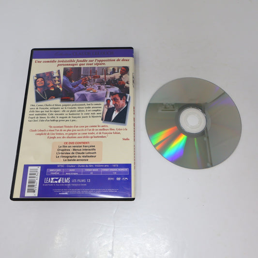 La Bonne Année DVD Lino Ventura/Françoise Fabian Film de Claude Lelouch NTSC