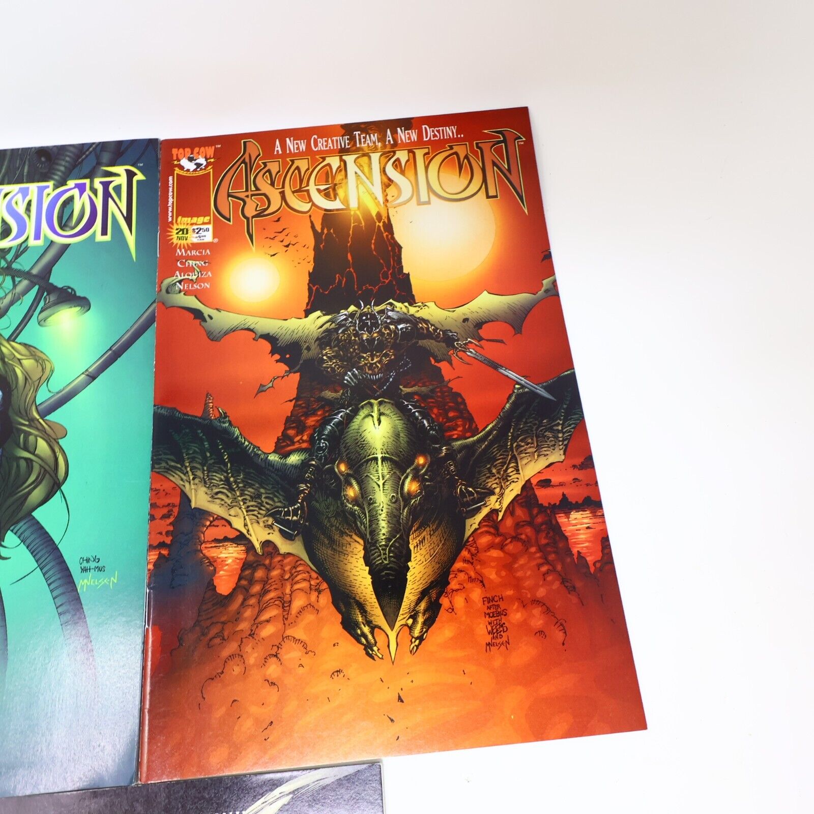 Lot 9 Comics Ascension #6-8 10-11 16 19-20 22 David Finch/Victor Llamas 90s