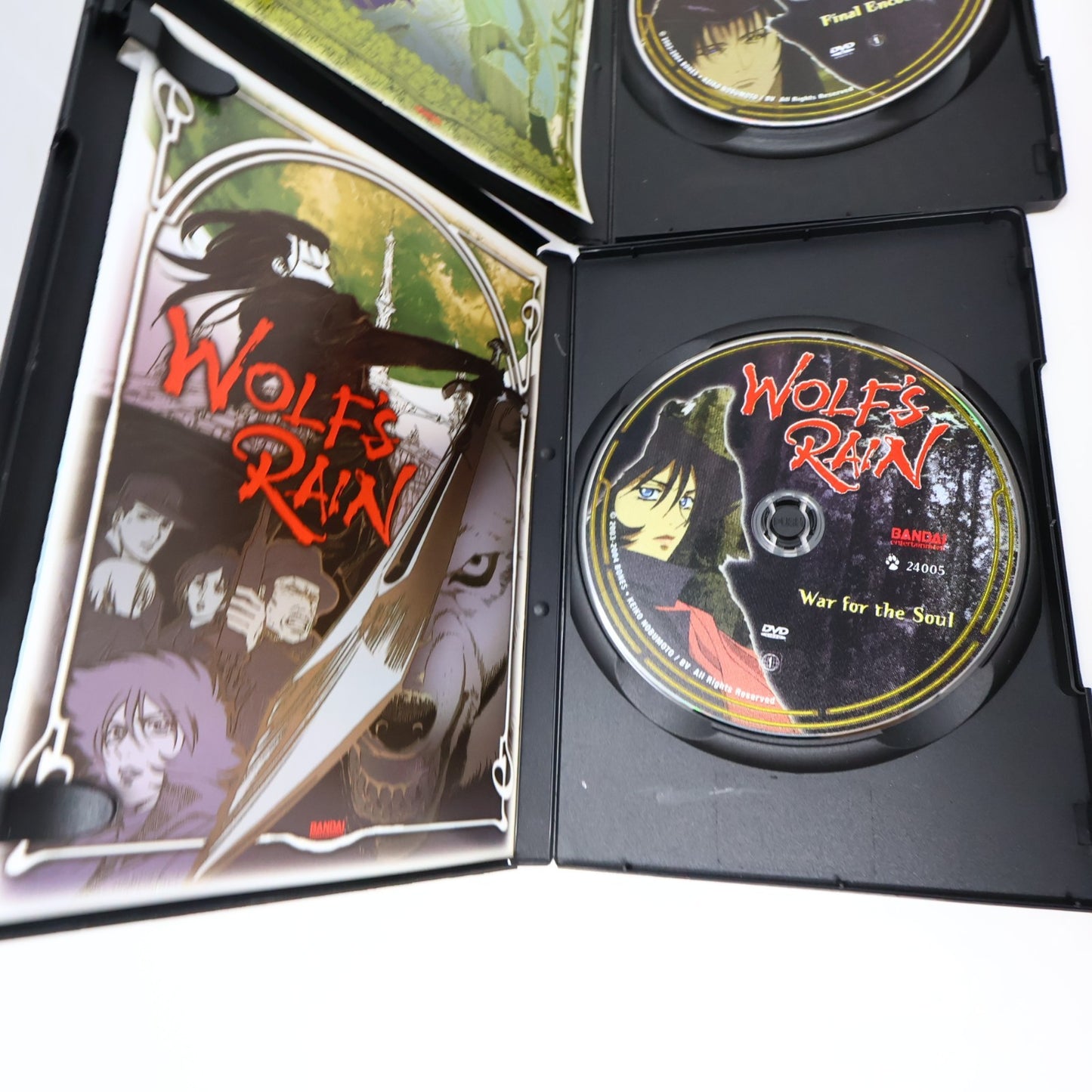 Wolf’s Rain Limited Edition Box Set DVD Anime Complete Series #1-7 Bandai NTSC