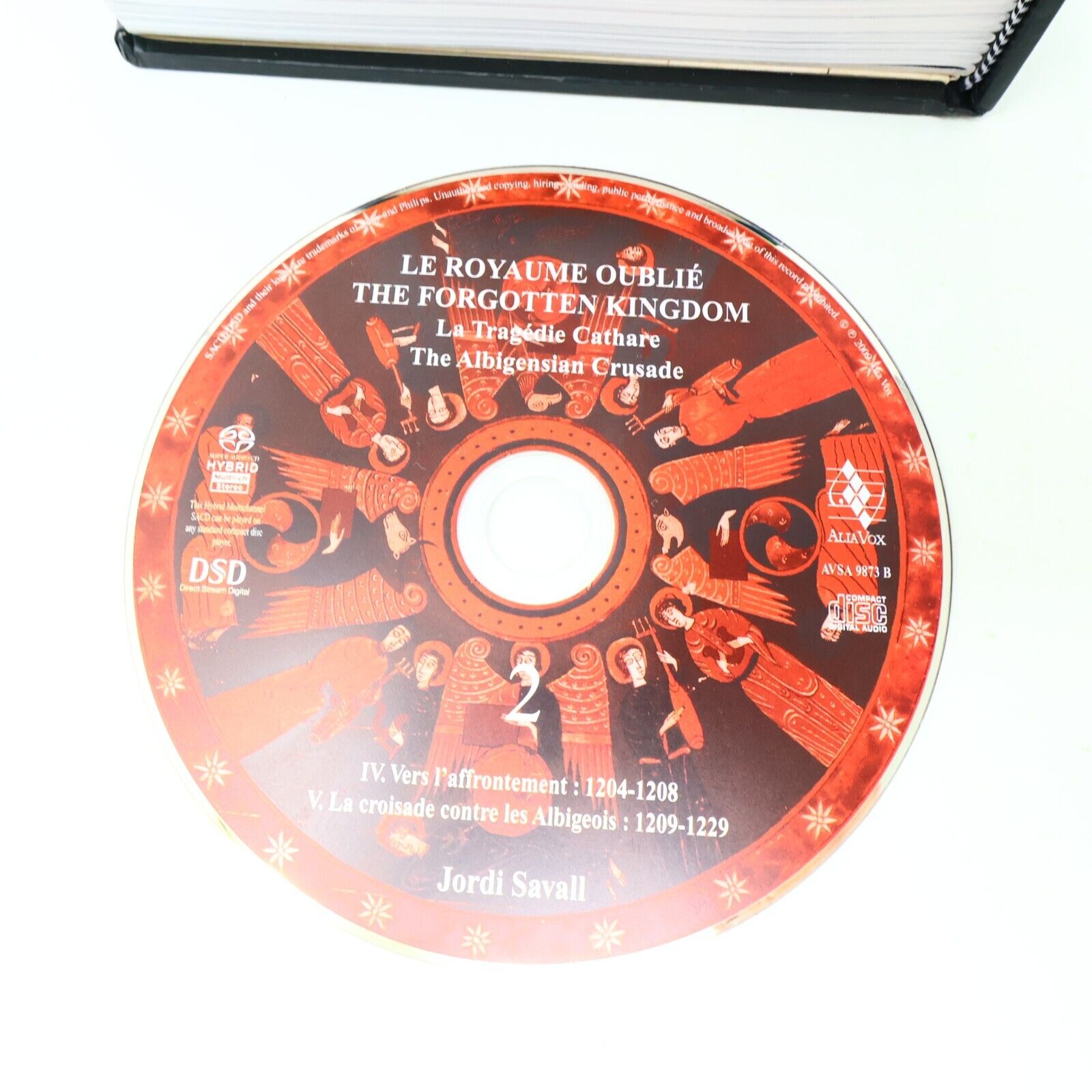 2009 Le Royaume Oublié Croisade Tragédie CD Jordi Savall Hespèrion XXI Alia Vox