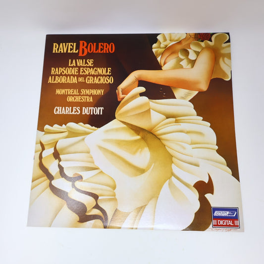Ravel Bolero/La Valse/Rapsodie Espagnole Charles Dutoit Record Vinyl LDR 71059