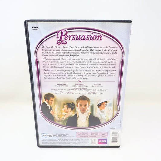 Persuasion DVD 1996 BBC Jane Austen Rupert Penry-Jones NTSC Region 1-6 Français