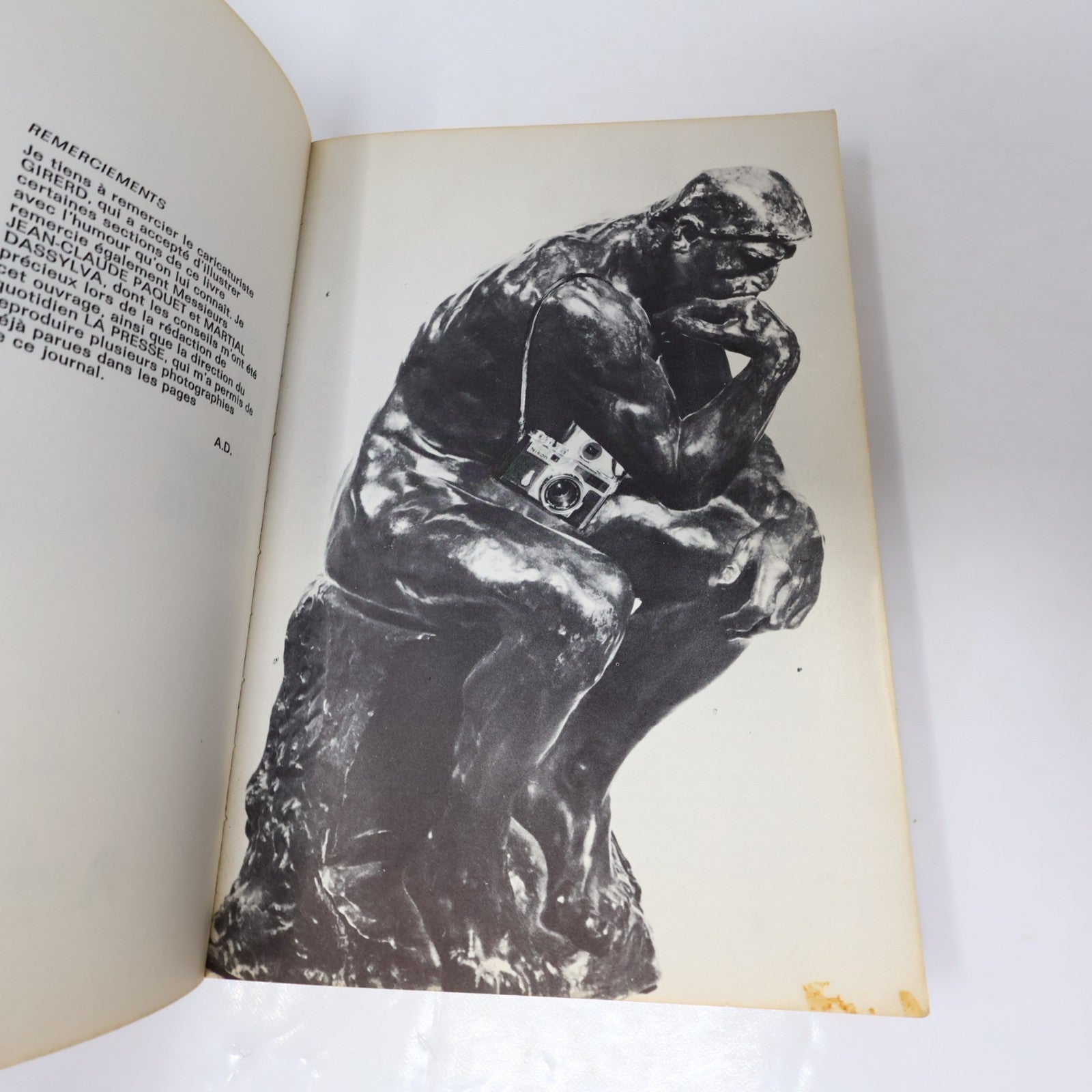 Apprenez la Photographie avec Antoine Désilets De L'homme 1969 PB Français Livre