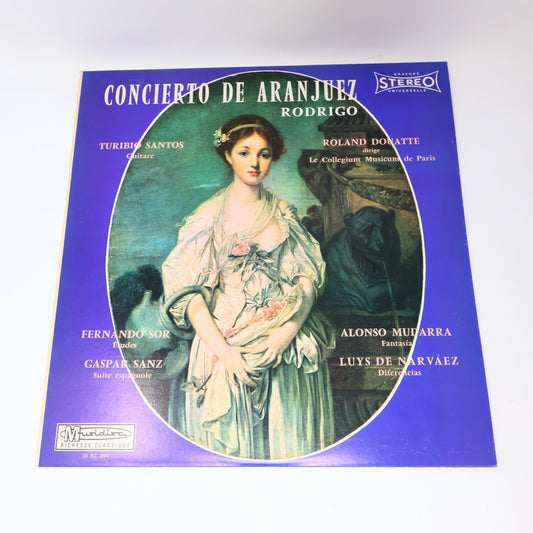 Concierto De Aranjuez Rodrigo Turibio Santos Douatte Disque Record Vinyl RC 894