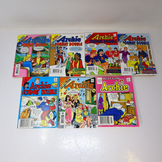 Archie Lot 10 Bandes dessinées Sélection/Géant/Format Double EH Humour Français