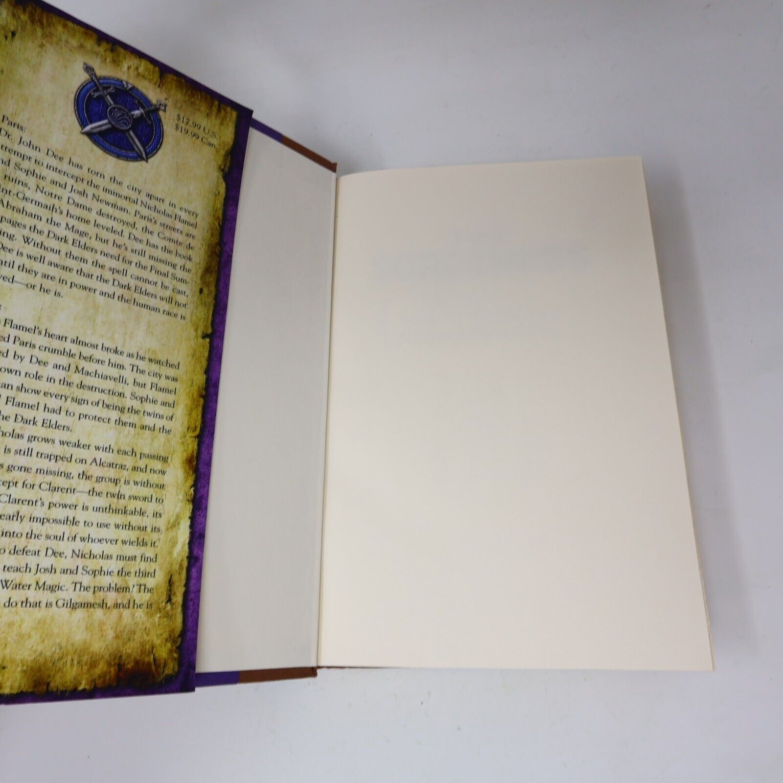 Lot 2 Books The Secrets of the Immortal Nicholas Flamel #2-3 by Michael Scott