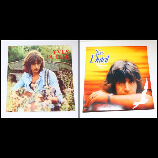 Yves Duteil Lot 2 Disques La Langue De Chez Nous/Prendre un Enfant par la Main