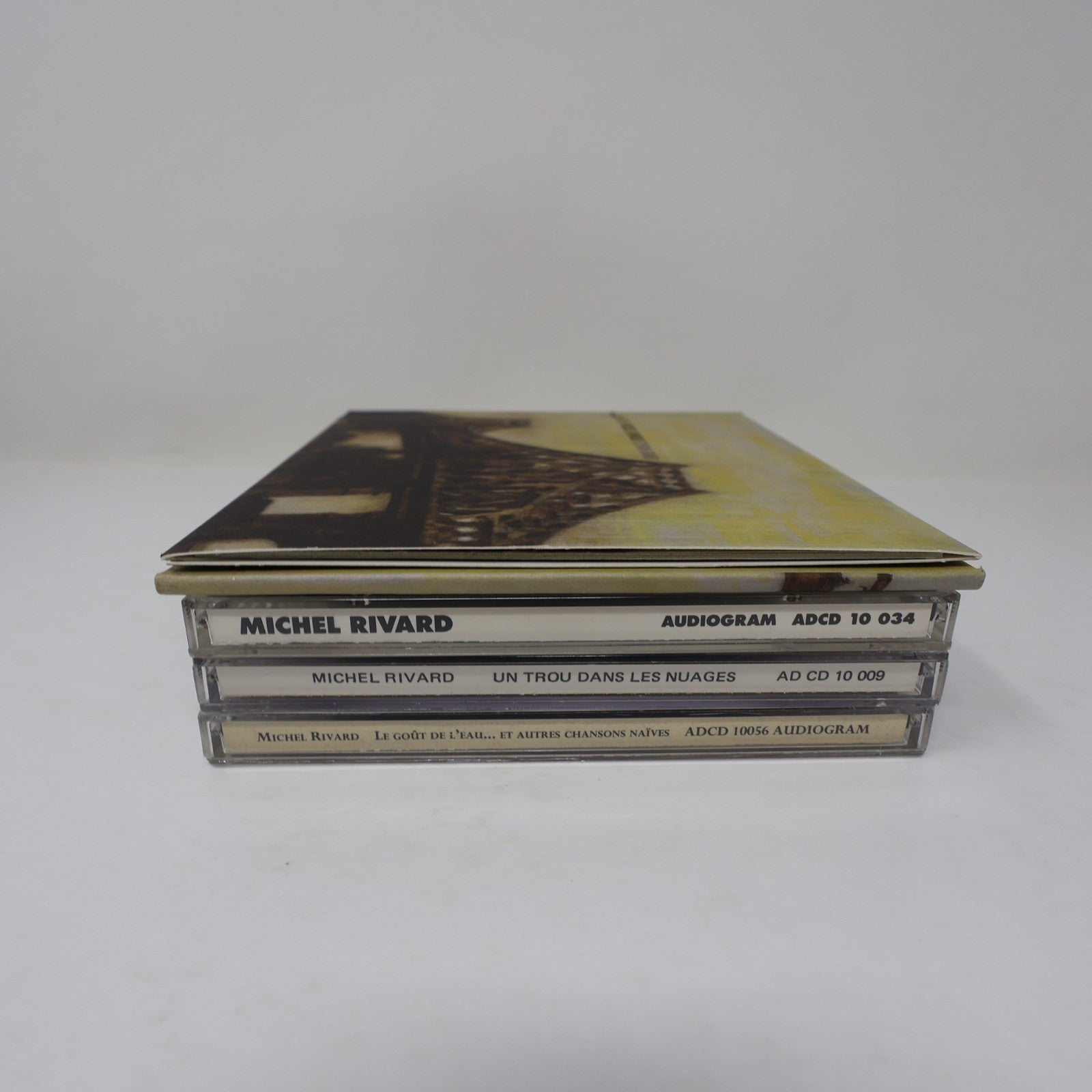 Michel Rivard Lot 4 CD Un Trou dans les Nuages/Le Goût de L'Eau/Roi de Rien