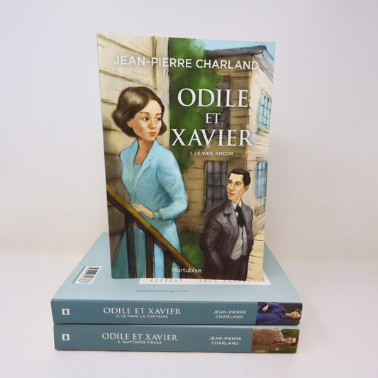 Odile et Xavier #1-3 Série Complète Lot 3 Livres Jean-Pierre Charland Français