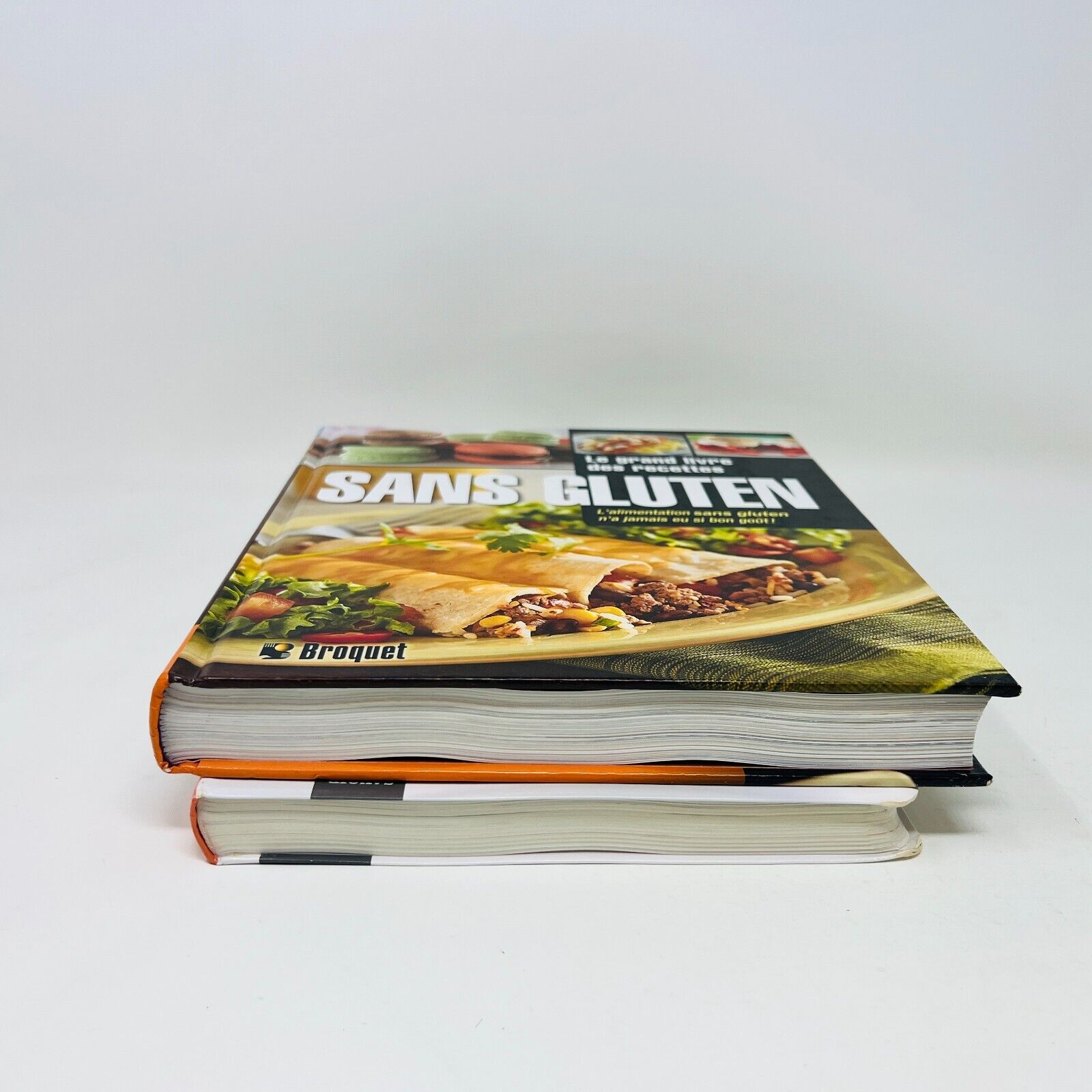 Lot de 2 Livres de Recettes Sans Gluten 21 Jours de Menus/Grand Livre Français