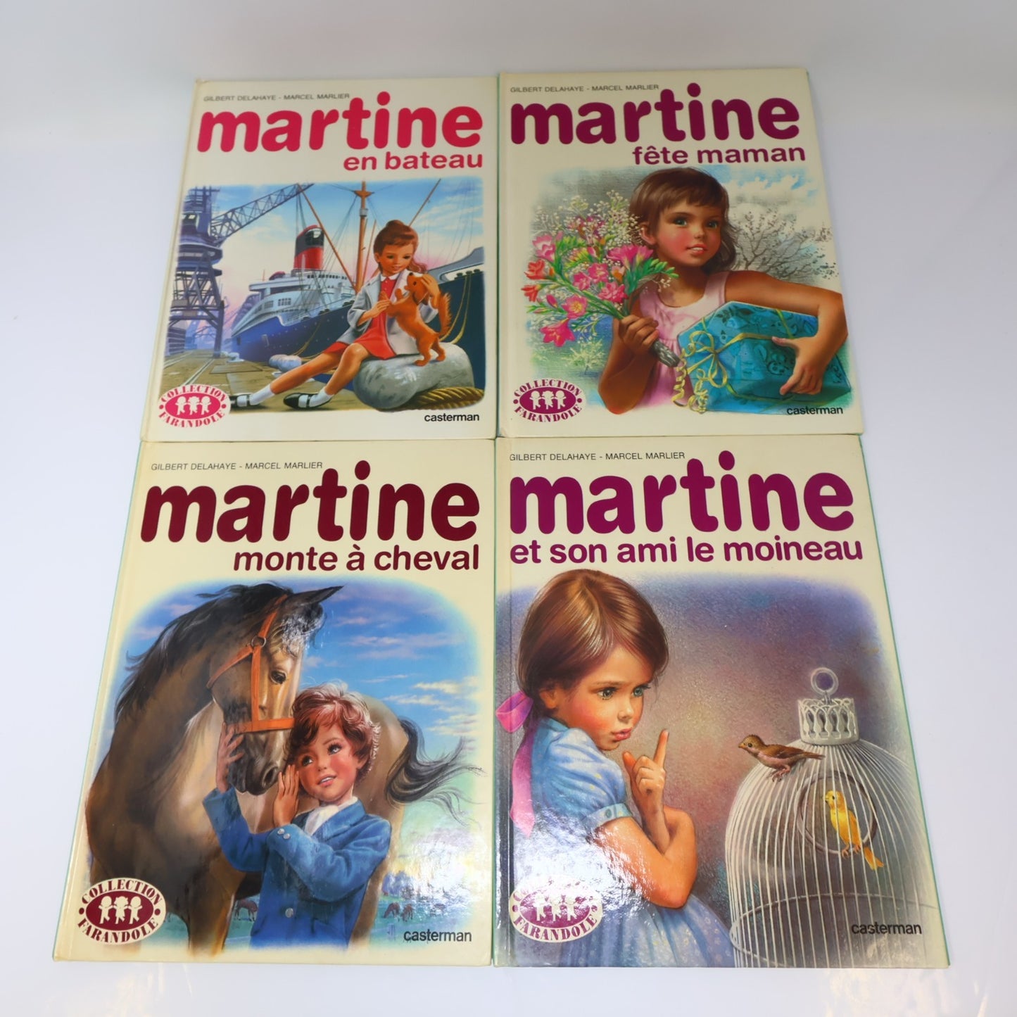 Martine Lot 28 Livres Gilbert Delahaye/Marcel Marlier Casterman Enfants HC Books