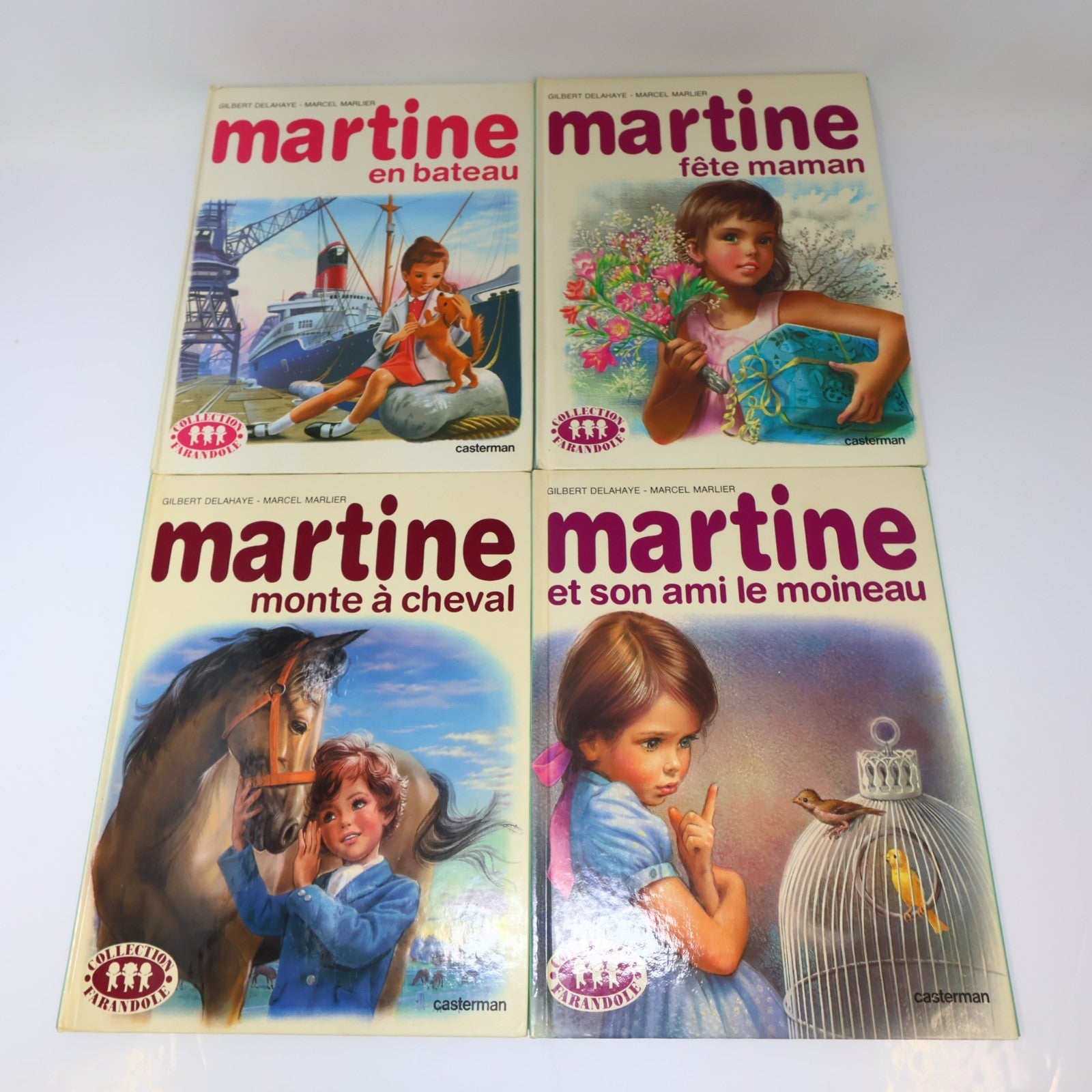 Martine Lot 28 Livres Gilbert Delahaye/Marcel Marlier Casterman Enfants HC Books