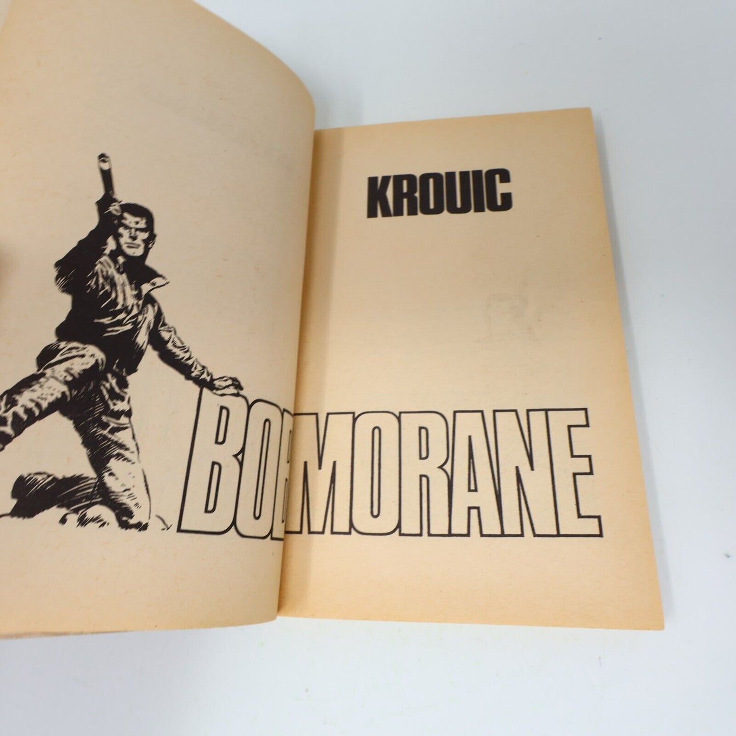 Lot 4 Livres Bob Morane Henri Vernes Marabout/Ananké Ombre Jaune Krouic French