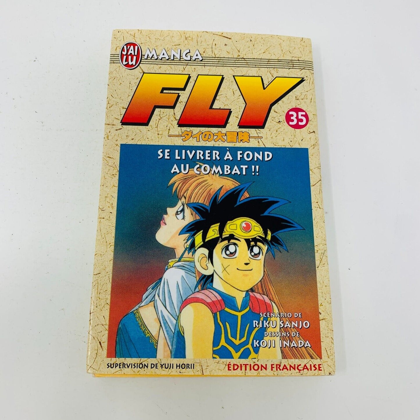 Fly 35-36-37 J'ai Lu Mangas Français Riku Sanjo Koji Inada Dragon Quest Lot de 3