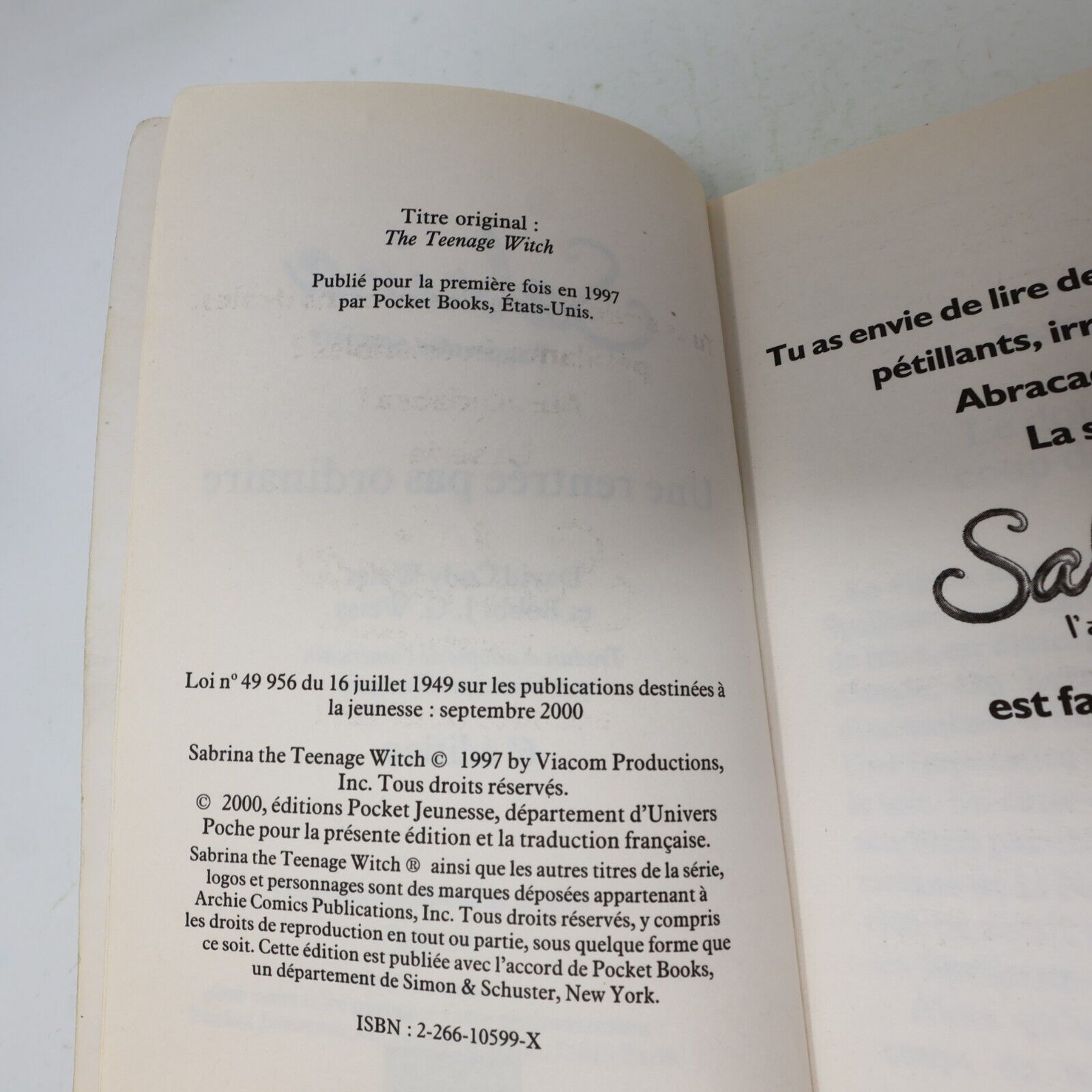 Sabrina l'Apprentie Sorcière #1-17 19-27 29-33 Lot 31 Livres Français French PB