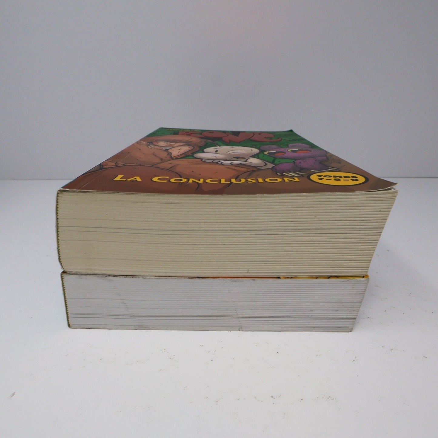 Lot 2 Livres Bone #4-9 Jeff Smith Omnibus Bande Dessinée BD La Suite Français PB