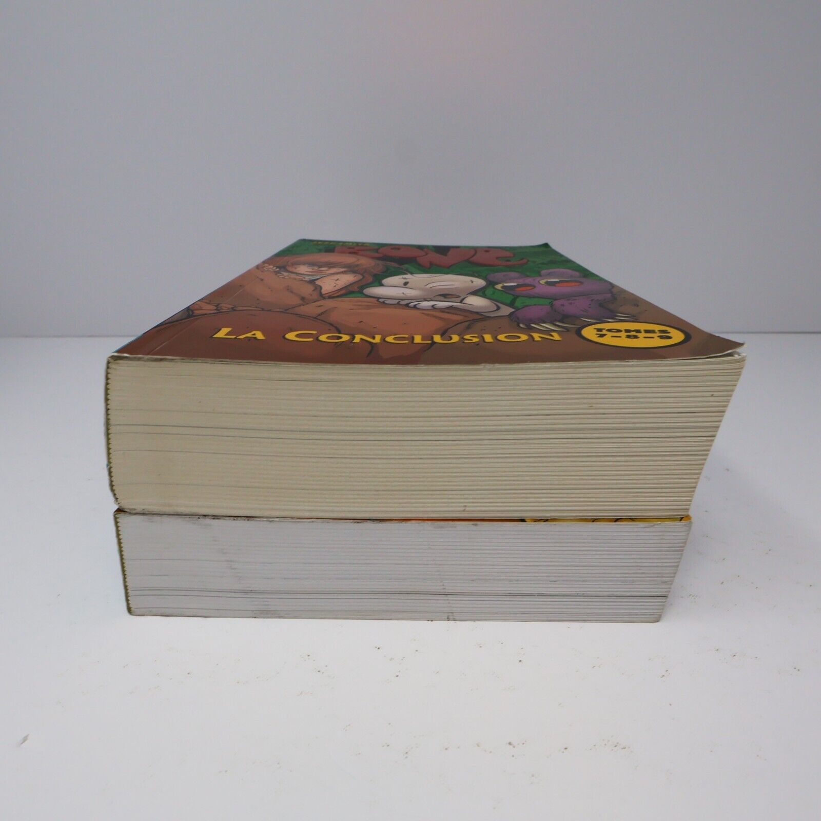 Lot 2 Livres Bone #4-9 Jeff Smith Omnibus Bande Dessinée BD La Suite Français PB