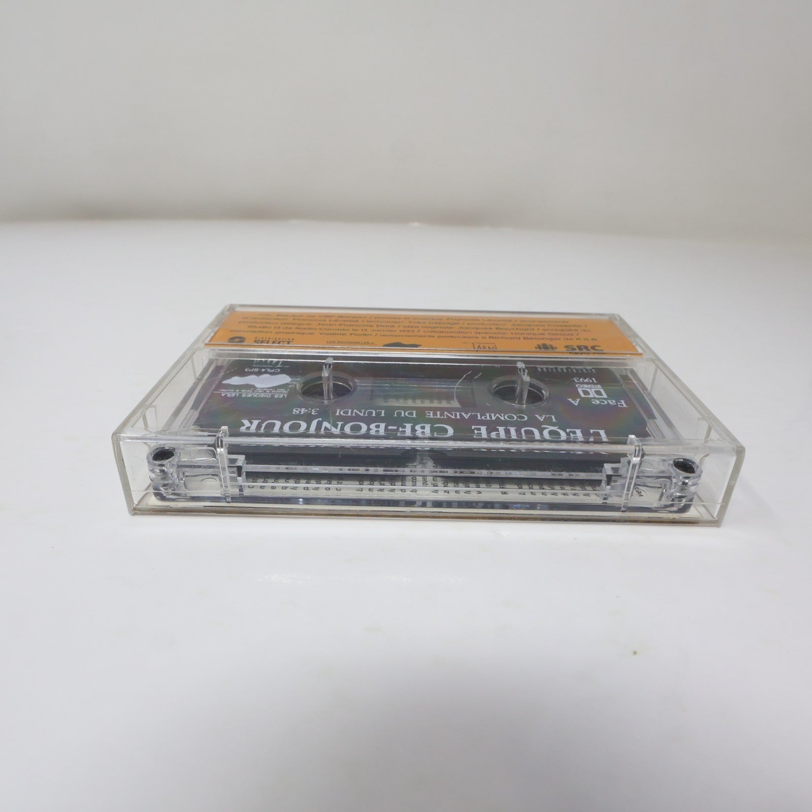La Complainte du Lundi Cassette L'Équipe CBF Bonjour/Luce Dufault/Dan Bigras
