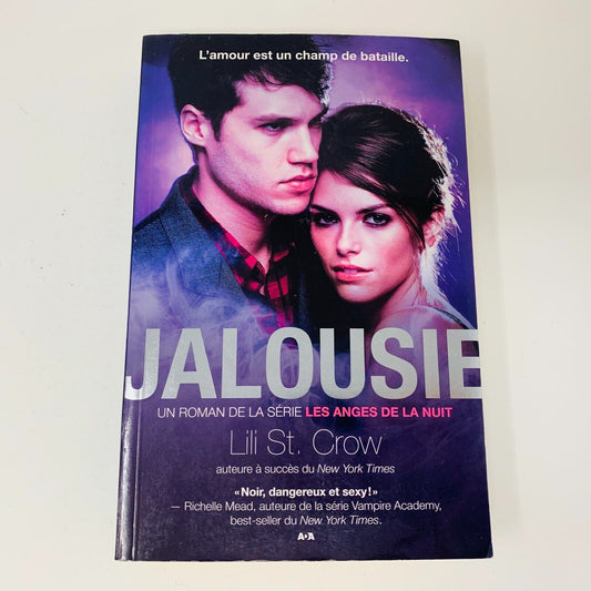 2012 Jalousie Série Les Anges de la Nuit Livre Ada Lili St. Crow Français French