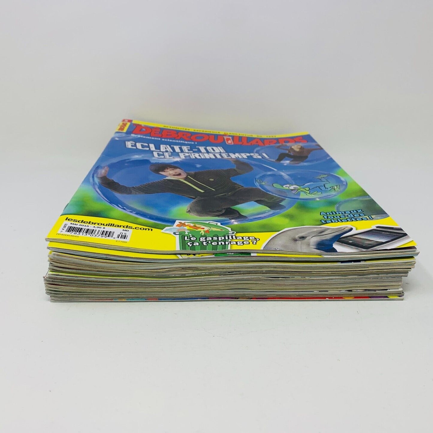 16x Les Débrouillards Magazines Enfants Français 2015-20 Années Incomplètes Lot