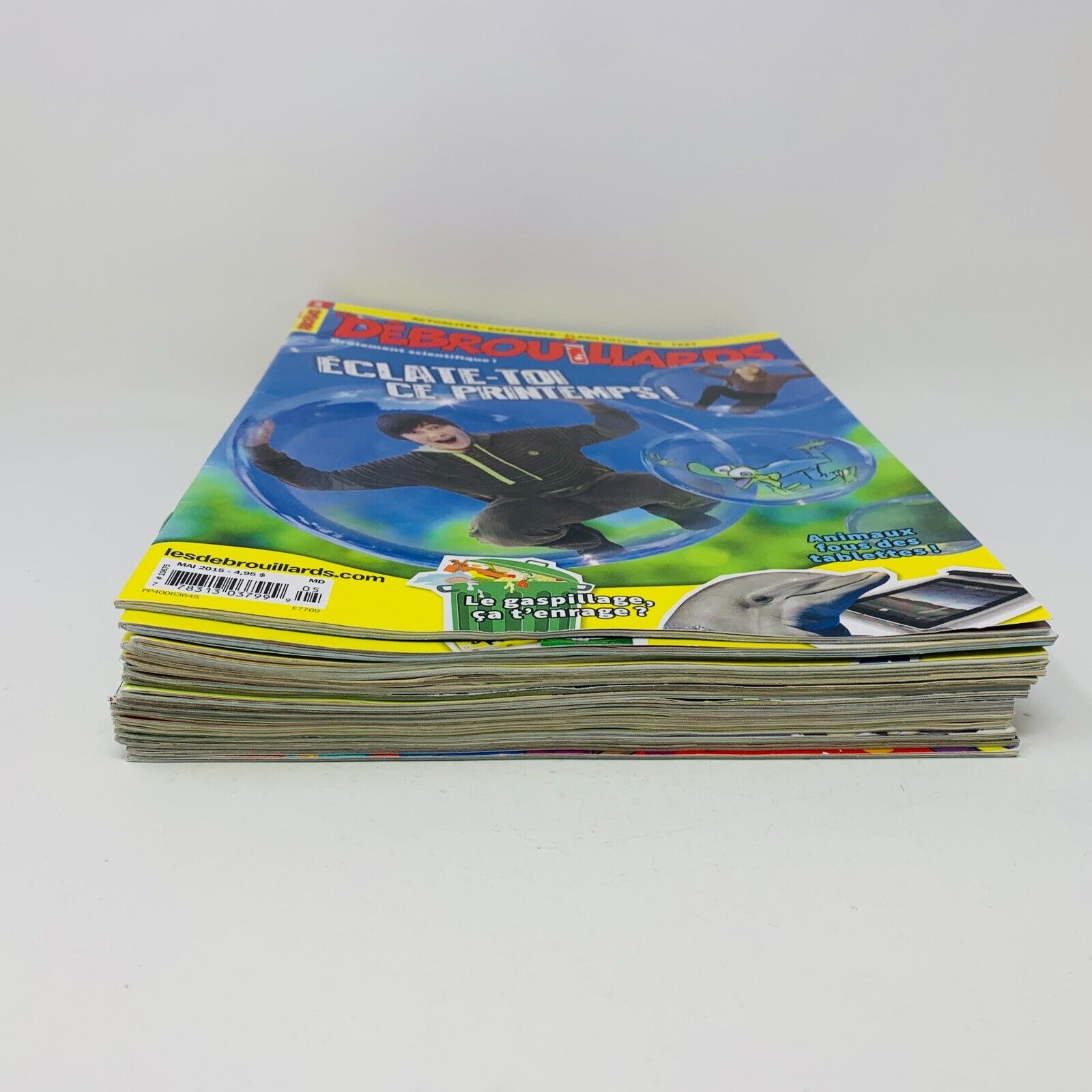 16x Les Débrouillards Magazines Enfants Français 2015-20 Années Incomplètes Lot