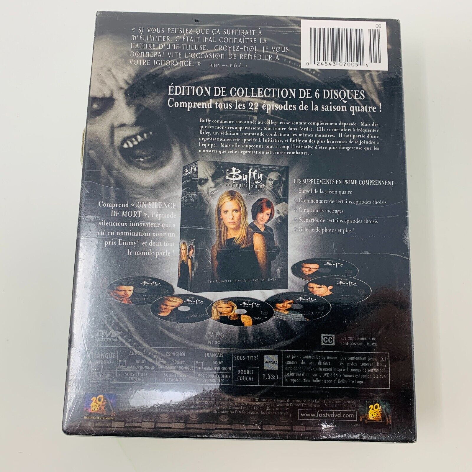 Buffy Contre les Vampires/The Vampire Slayer Saison 4 Édition Collectionneur DVD
