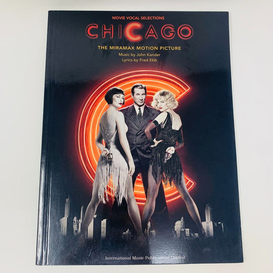 2003 Chicago Movie Vocal Selections IMP Songbook Sheet Music Piano Paperback