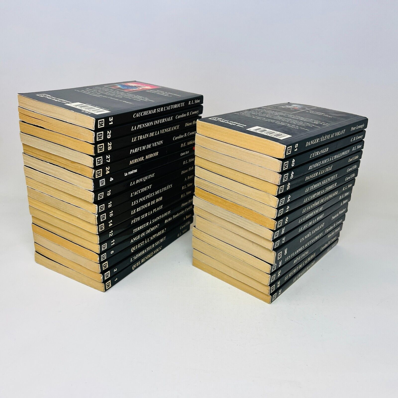 30x Frissons EH Lot Livres Quel Rendez-Vous/La Rouquine/Fenêtre Stine Français