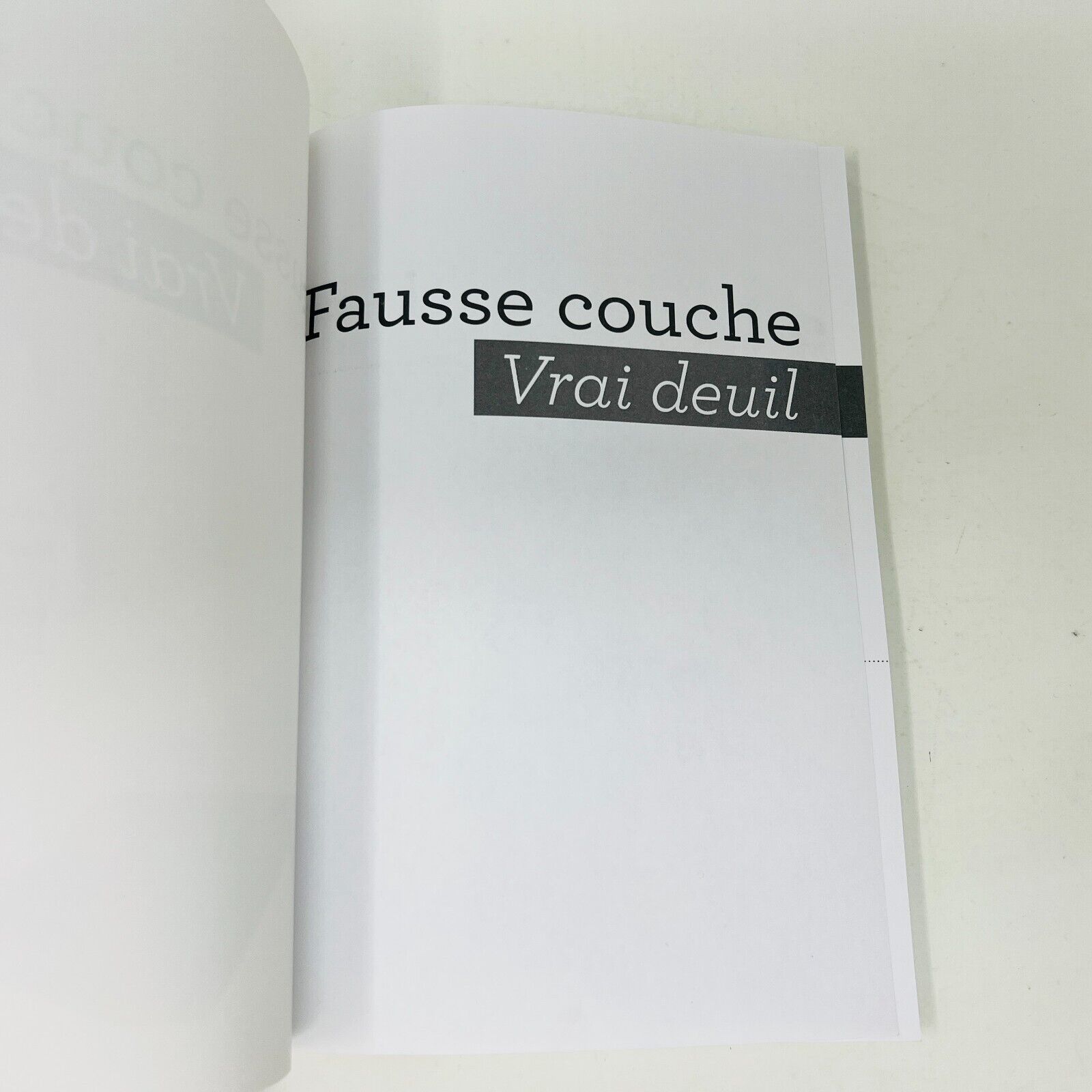 2013 Fausse Couche Vrai Deuil Clément/Cyr Psychologie Conseils Français Livre PB