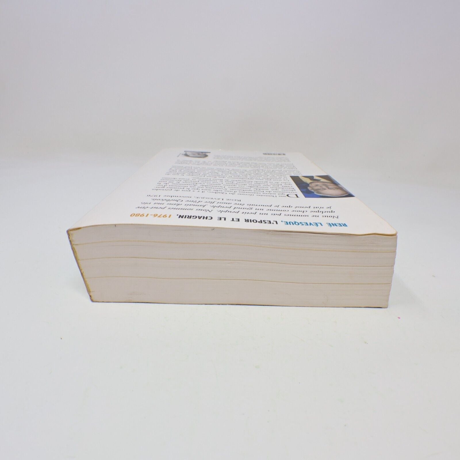 2001 René Lévesque L'Espoir et le Chagrin #3 de Pierre Godin Boréal Biographie