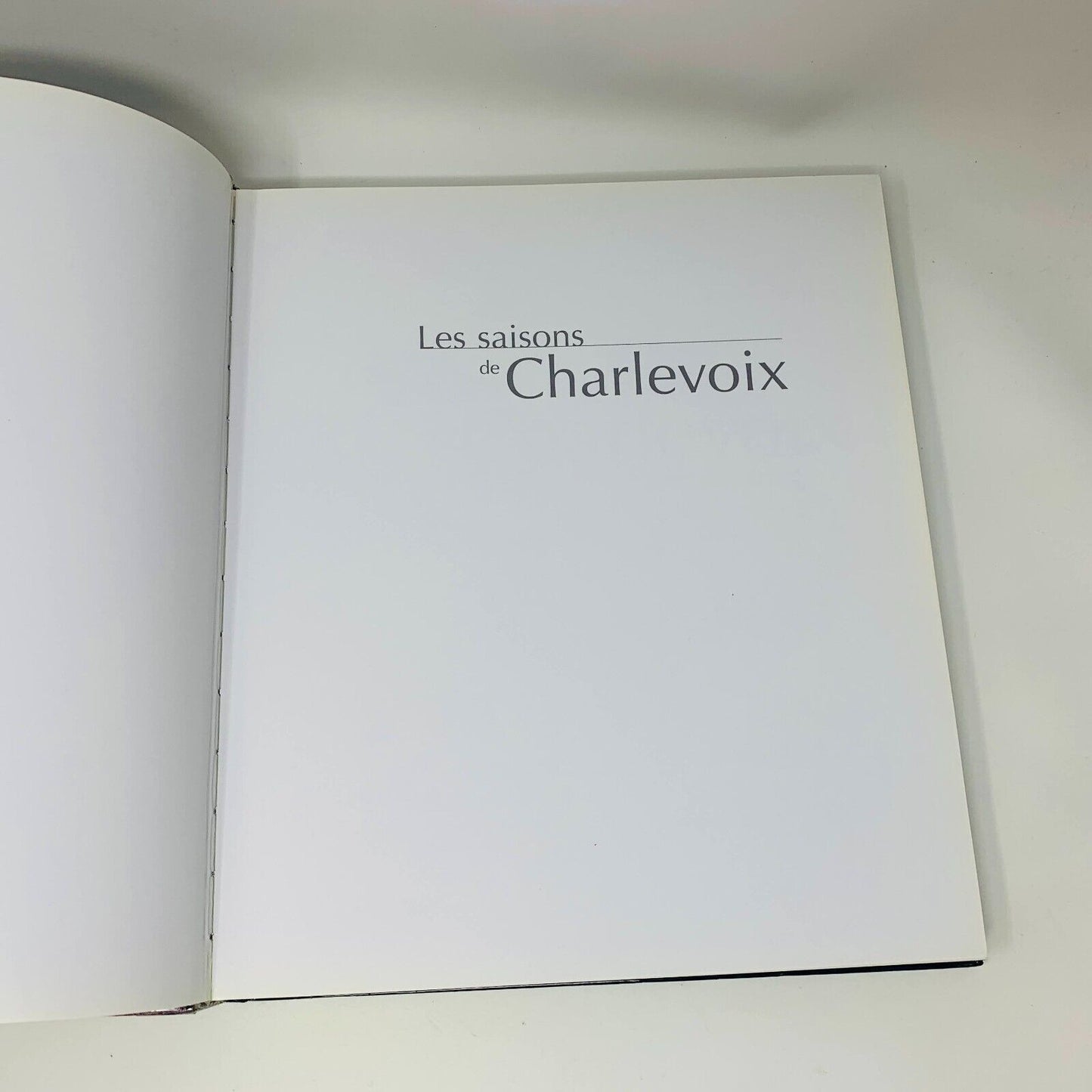 2006 Les Saisons de Charlevoix Québec Yves Ouellet Photographies François Rivard