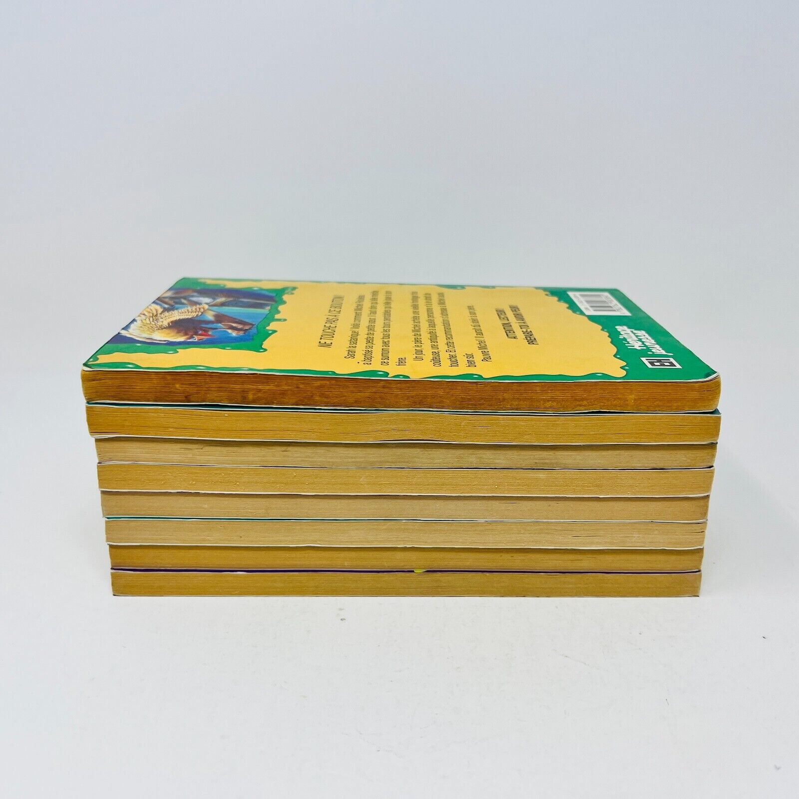 8x Chair de Poule EH Lot French Goosebumps Français R.L. Stine 90s Plage Hantée