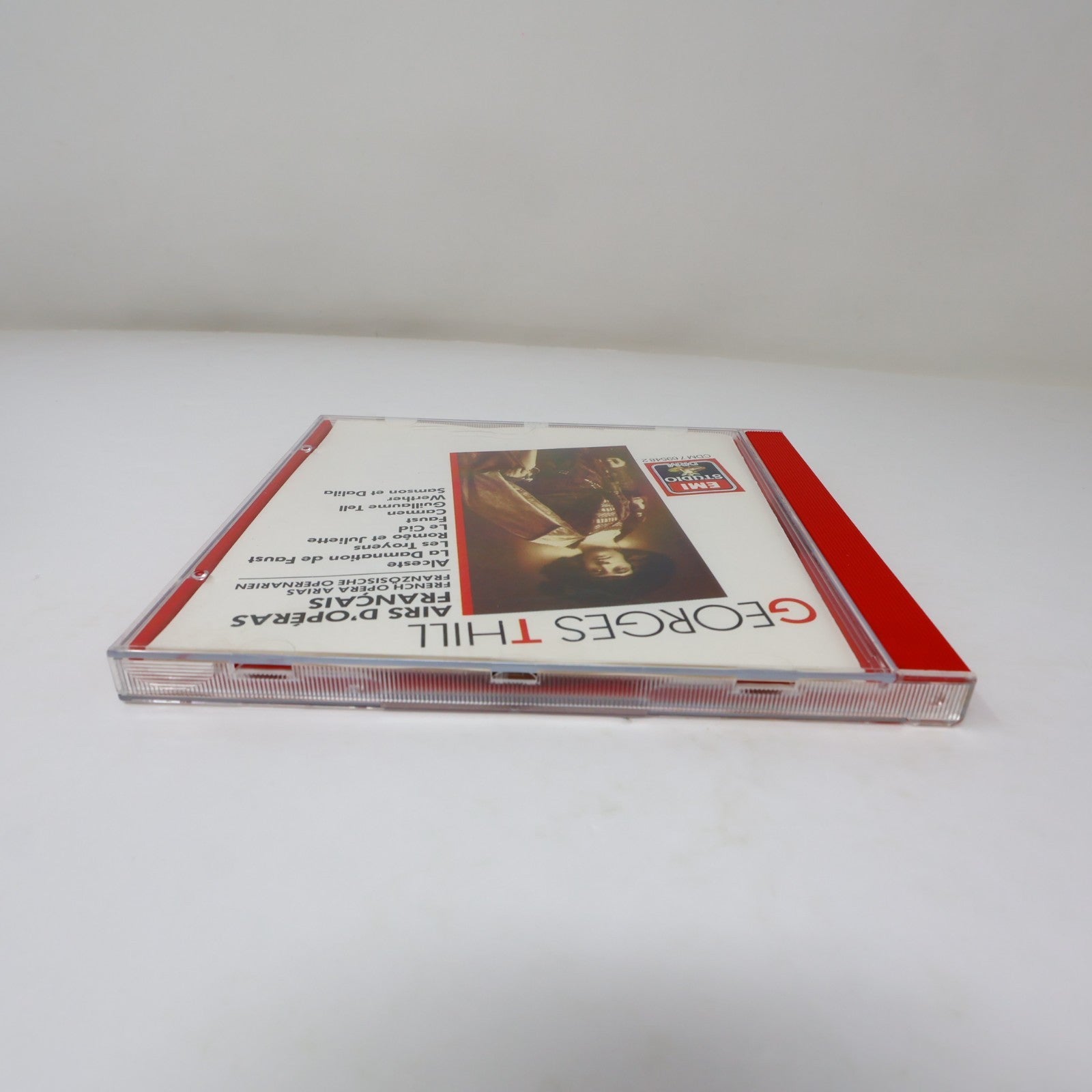 Georges Thill Airs D'Opéras Français/French Opera Arias CD Angel CDM 7 69548 2