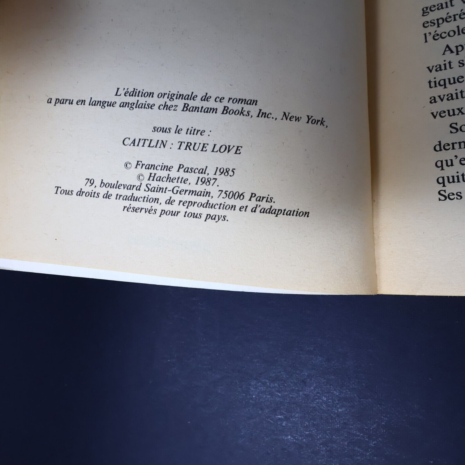Lot 8 Livres Haute Tension Sweet Dreams Sun Valley Hachette Français Vintage 80s