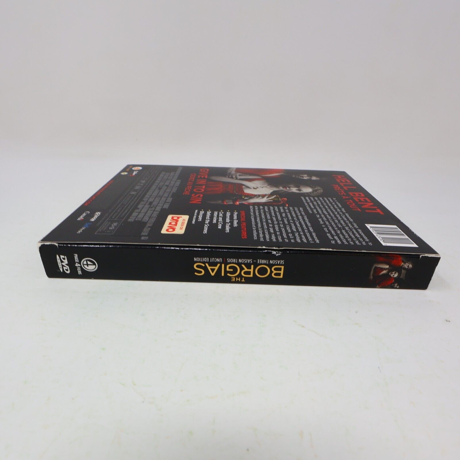 The Borgias Final Season #3 Uncut DVD Jeremy Irons 2014 NTSC English Français