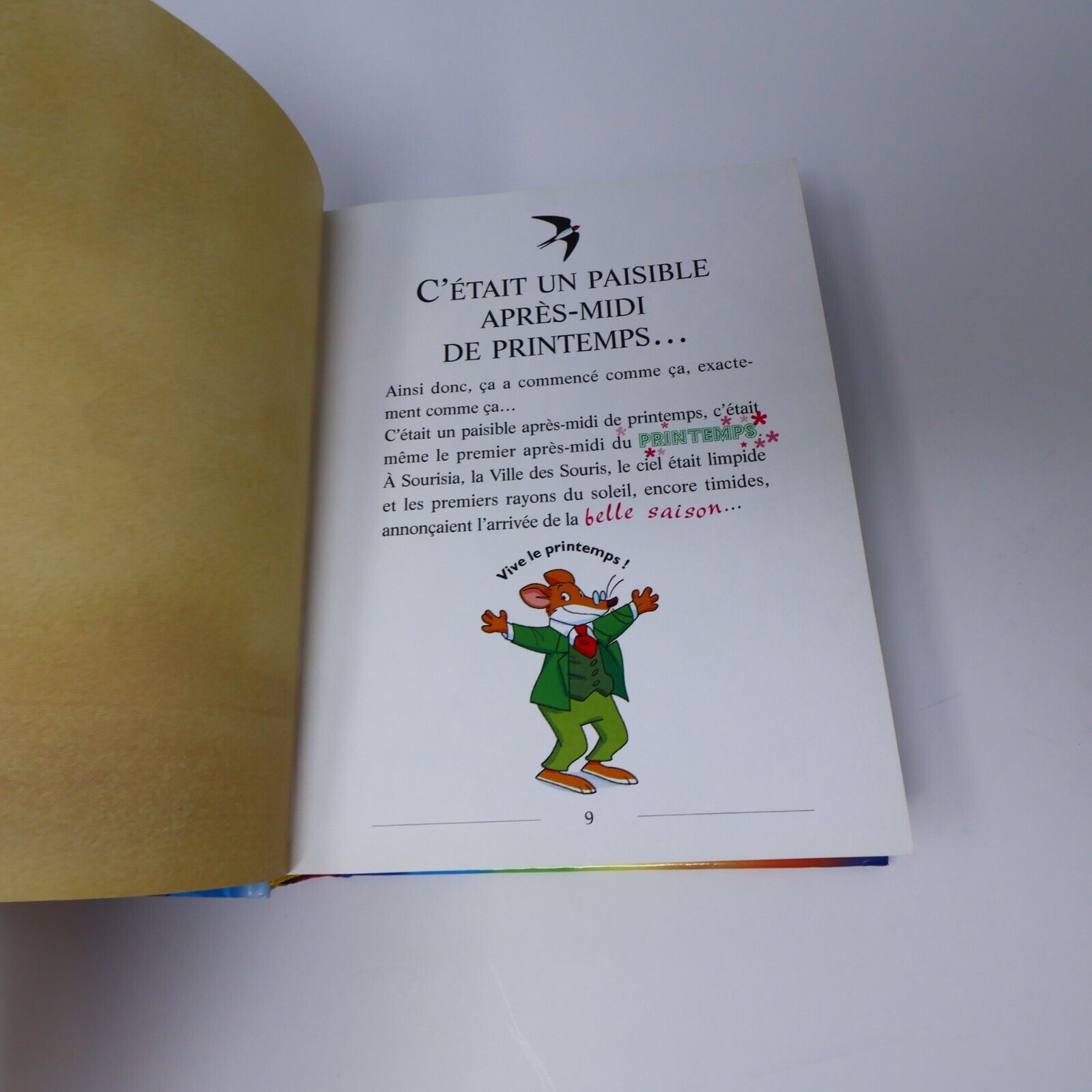 Lot 7 Livres Geronimo Stilton #1-2,5-8 Enfants Albin Michel Français French