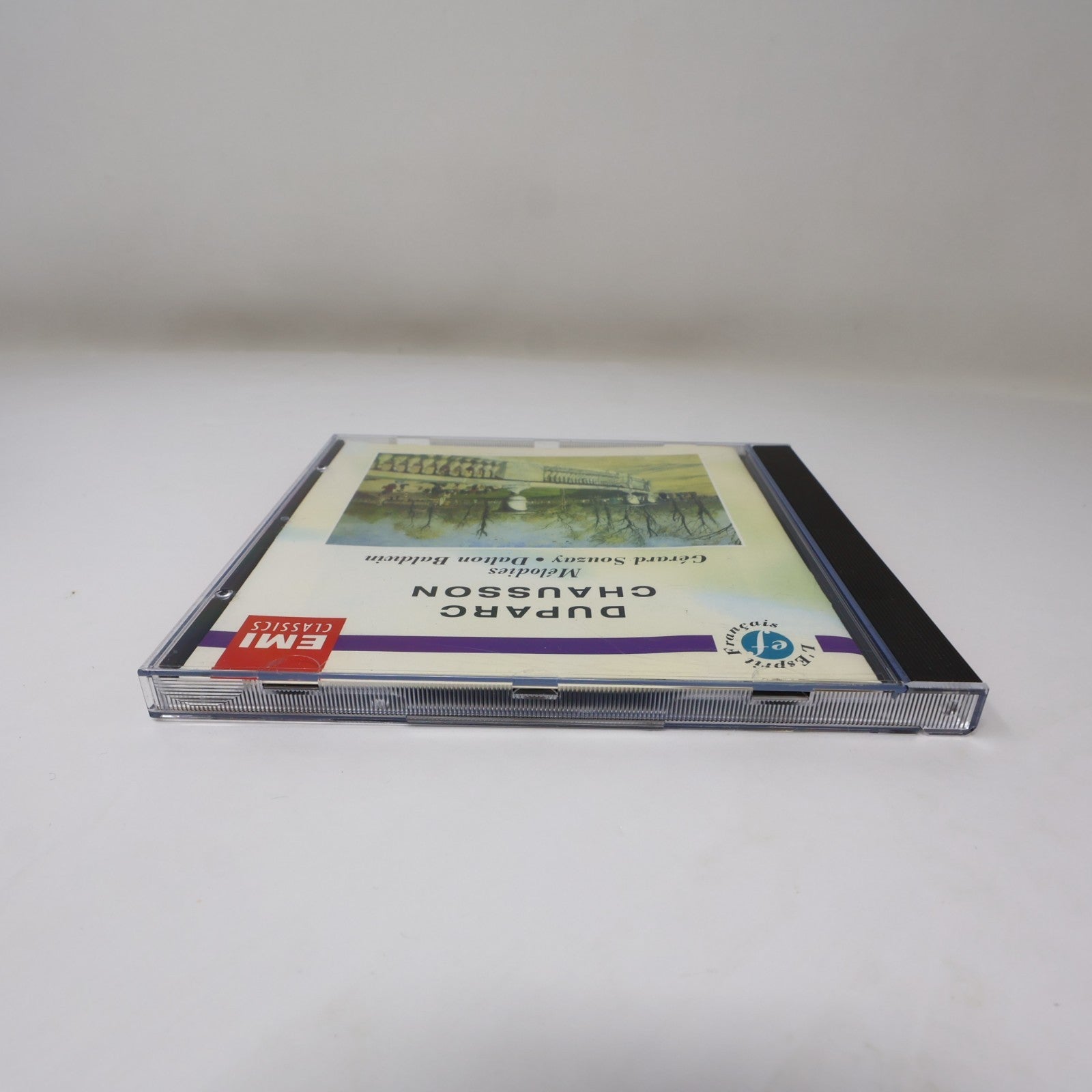 Henri Duparc/Ernest Chausson Mélodies CD Gérard Souzay/Dalton Baldwin EMI 1994