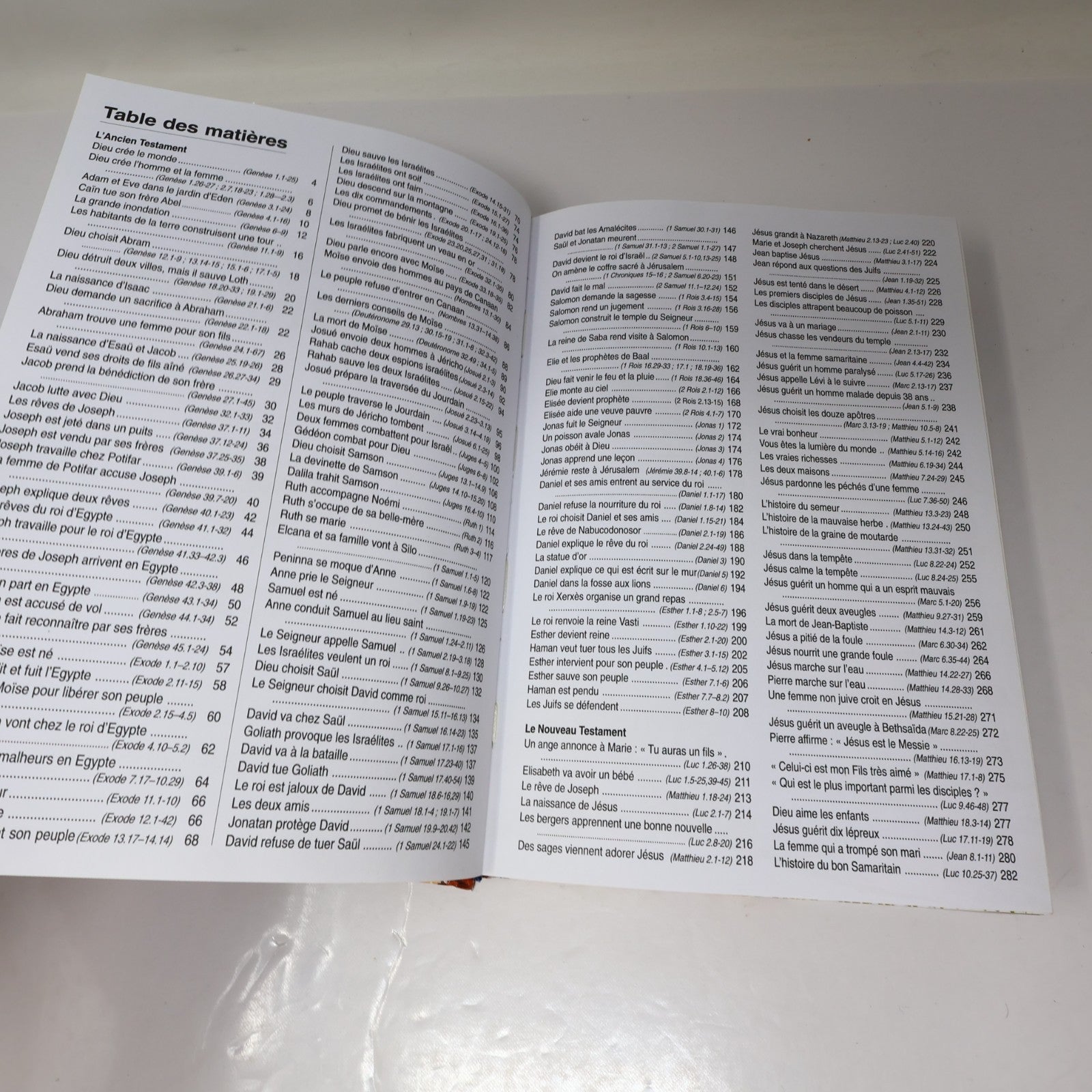 La Bible pour Enfants Société Biblique Française 2000 HC French Religion Livre