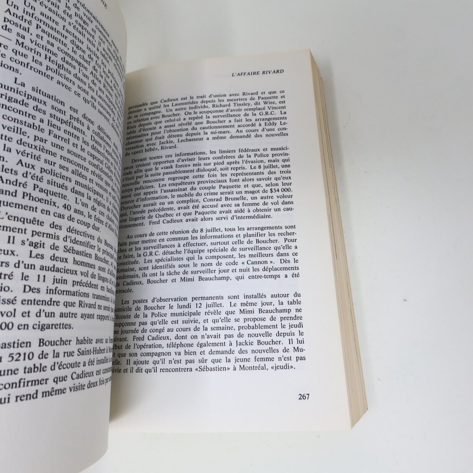 1975 La Filière Canadienne Jean-Pierre Charbonneau Sociologie Crime Mafia Livre