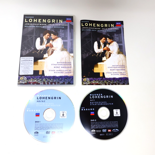 Lohengrin Richard Wagner DVD Kent Nagano Jonas Kaufmann Richard Jones NTSC 2010