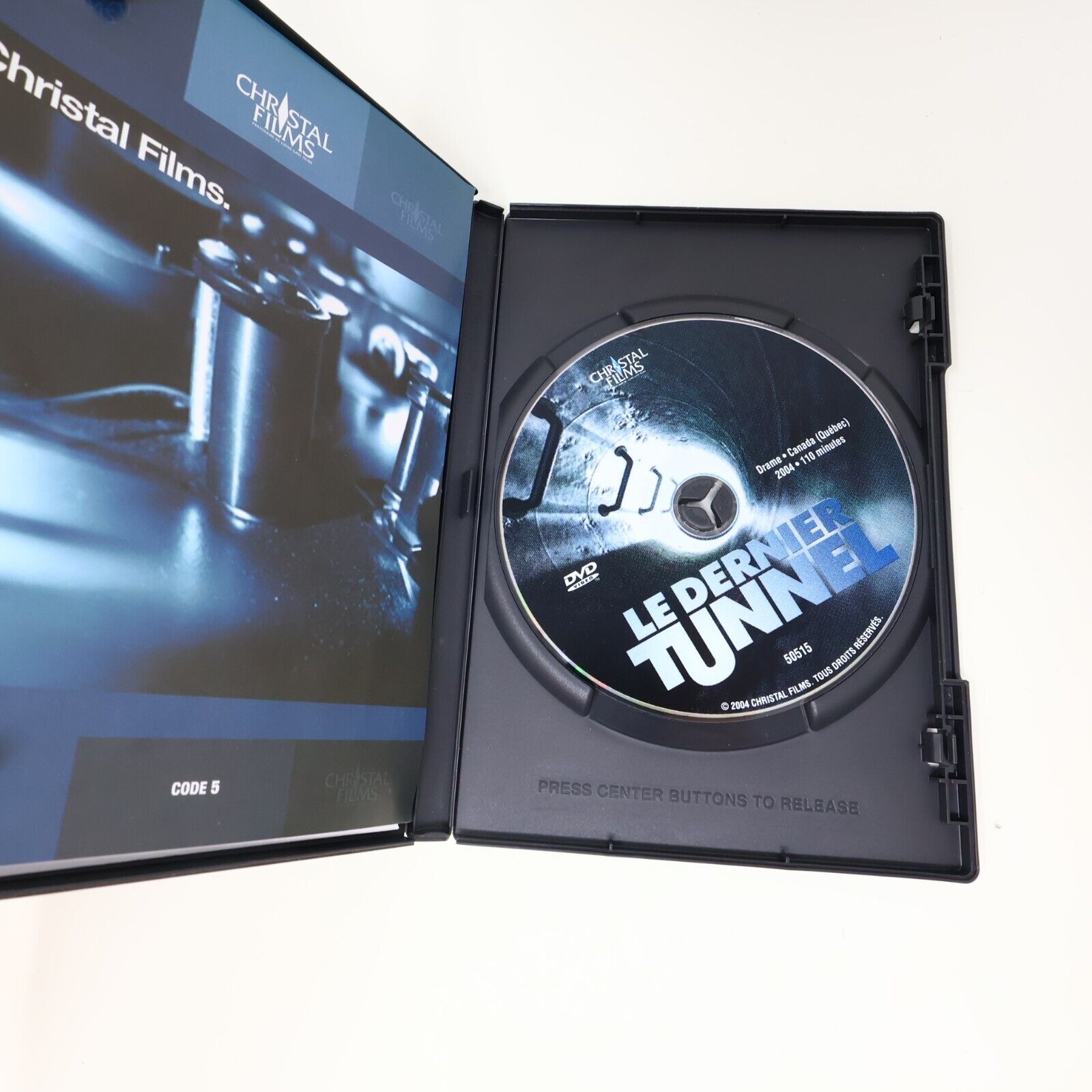 Le Dernier Tunnel DVD Michel Côté Jean Lapointe Érik Canuel Testé NTSC 2004 16:9
