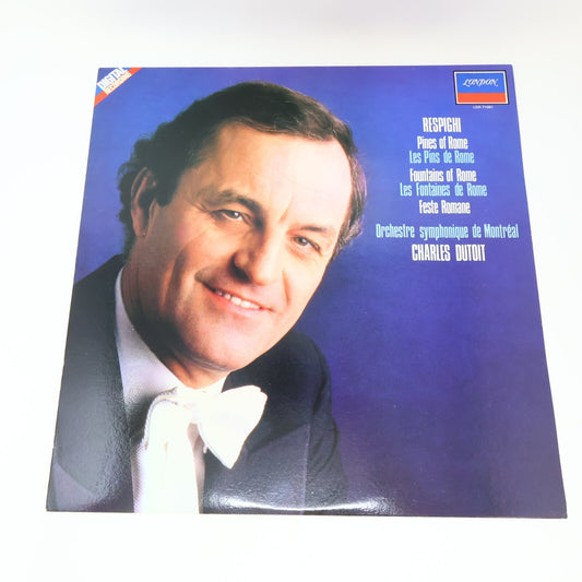 Respighi OSM Charles Dutoit Pines/Fountains of Rome LP Record Vinyl LDR 71091