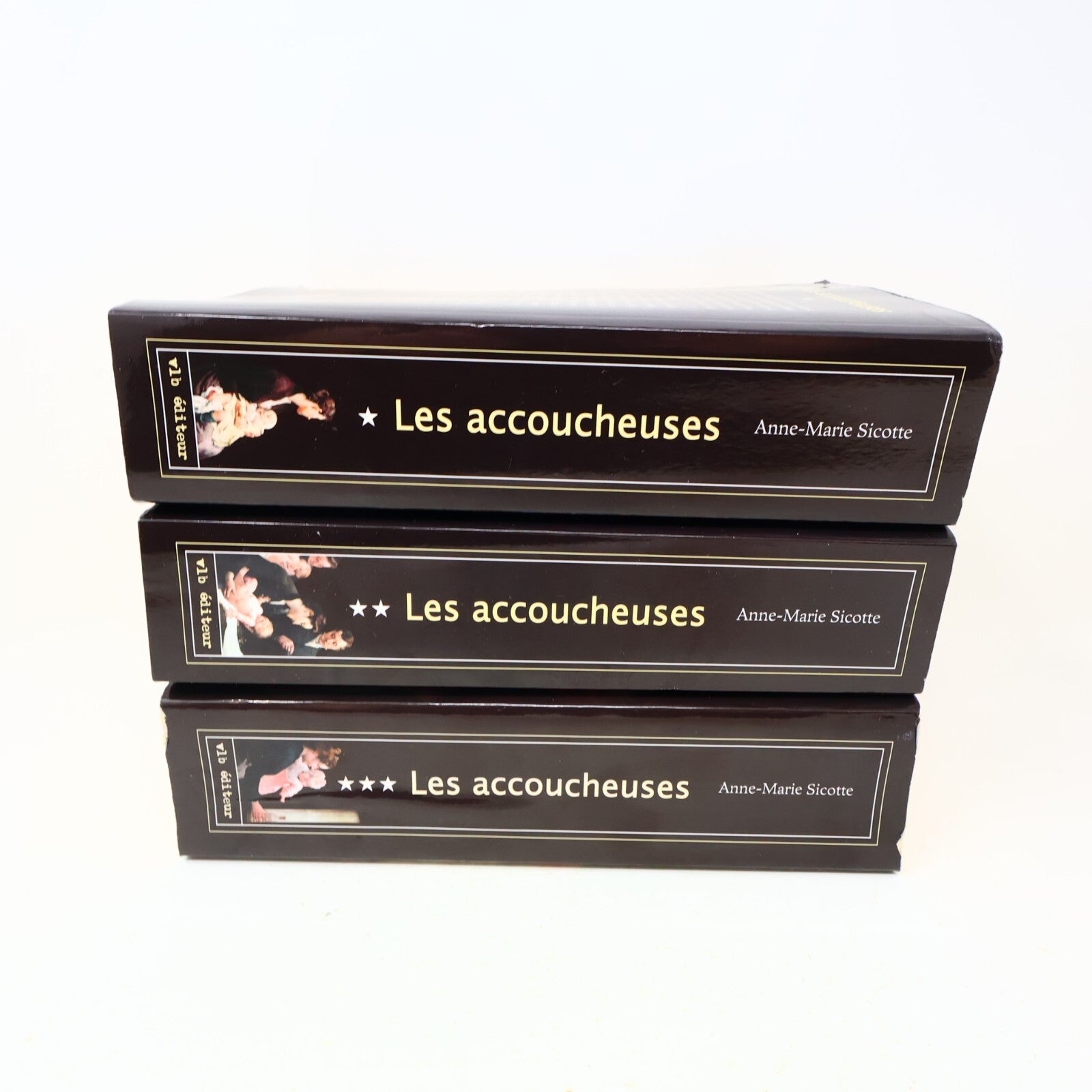 Les Accoucheuses #1-3 Série Complète Lot 3 Livres Anne-Marie Sicotte La Fierté