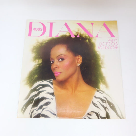 Diana Ross Why Do Fools Fall In Love LP Record Vinyl 1981 RCA Victor AFL1-4153