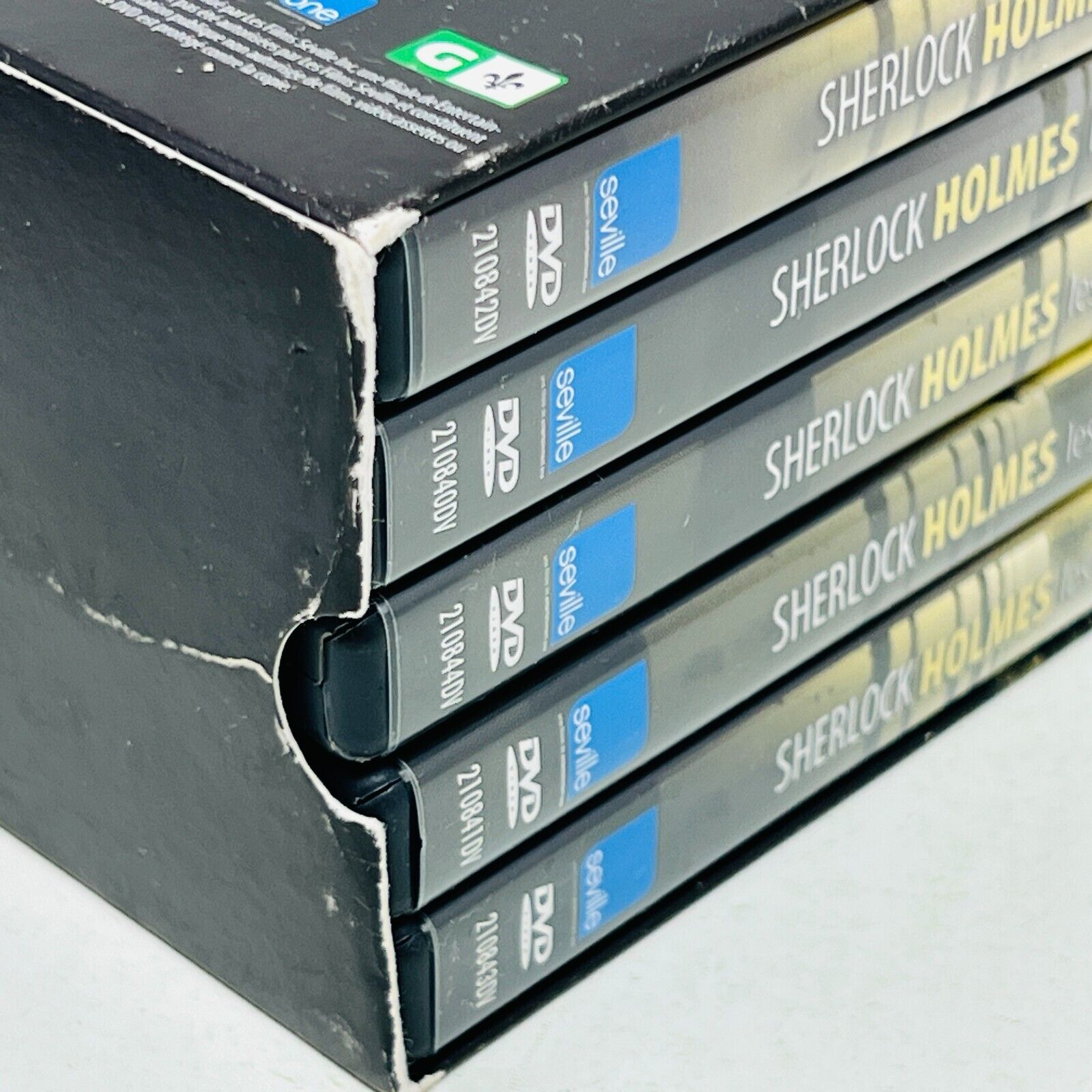 Sherlock Holmes Les Films avec Jeremy Brett 5 DVD Testés NTSC Signe des Quatre