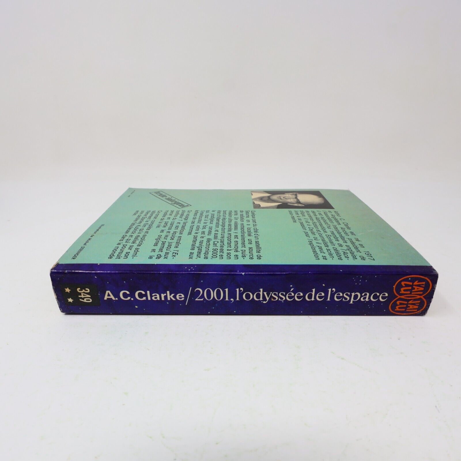 2001 Odysée de l'Espace Arthur C. Clarke 1970 J'ai Lu Français Paperback Livre