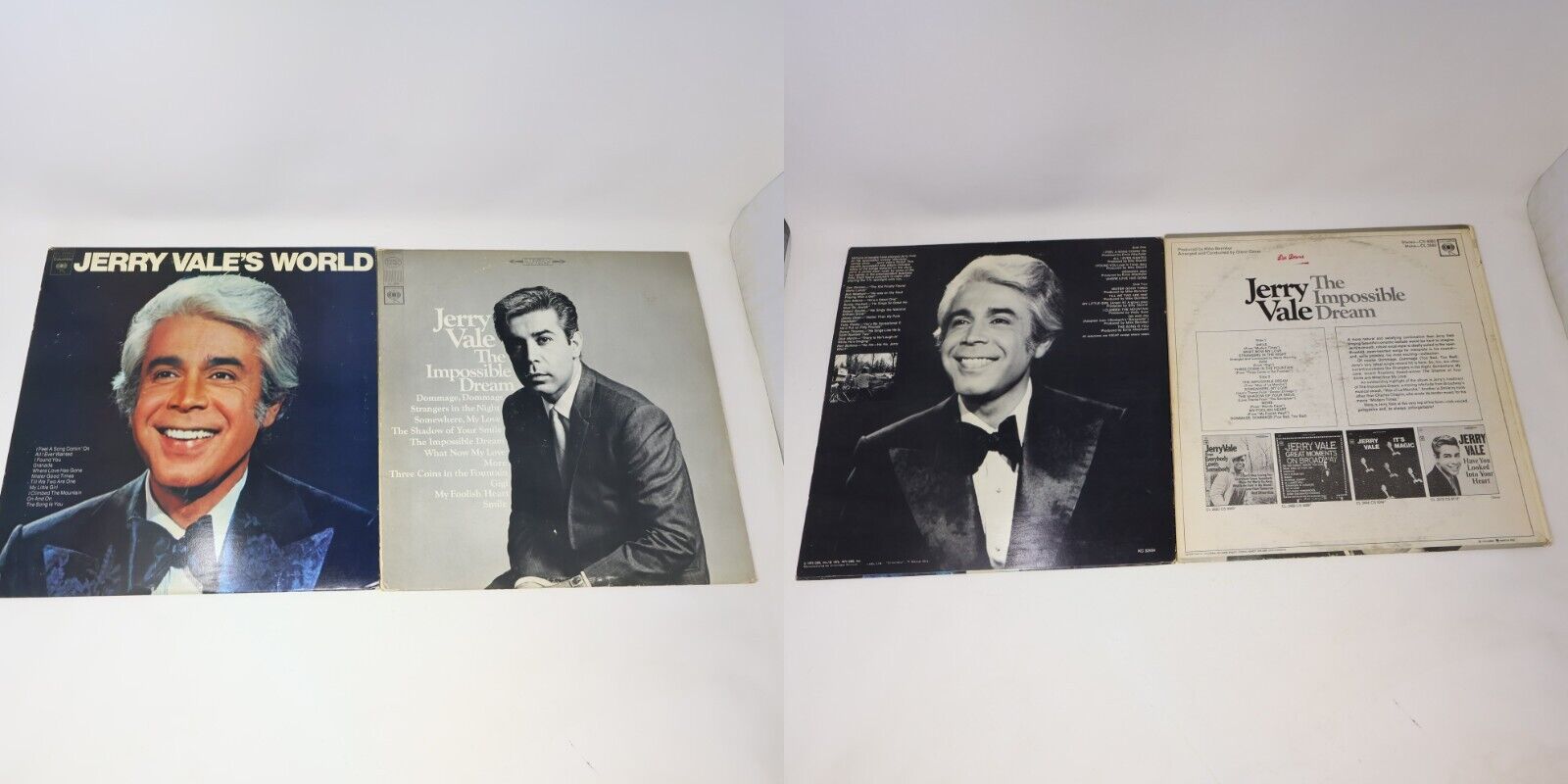Lot of 25 Jerry Vale LP Record Vinyl Till the End of Time Greatest Hits 1960s