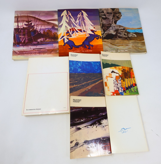 Félix Leclerc Lot 8 Livres Andante/Adagio/Allegro/Rêves à Vendre Roman Poésie PB